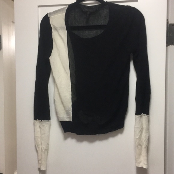 BGBGMaxAzria color-block sweater - Picture 1 of 3